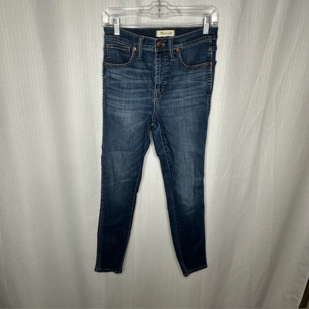 Madewell 10 Inch‎ High Rise Skinny Jeans